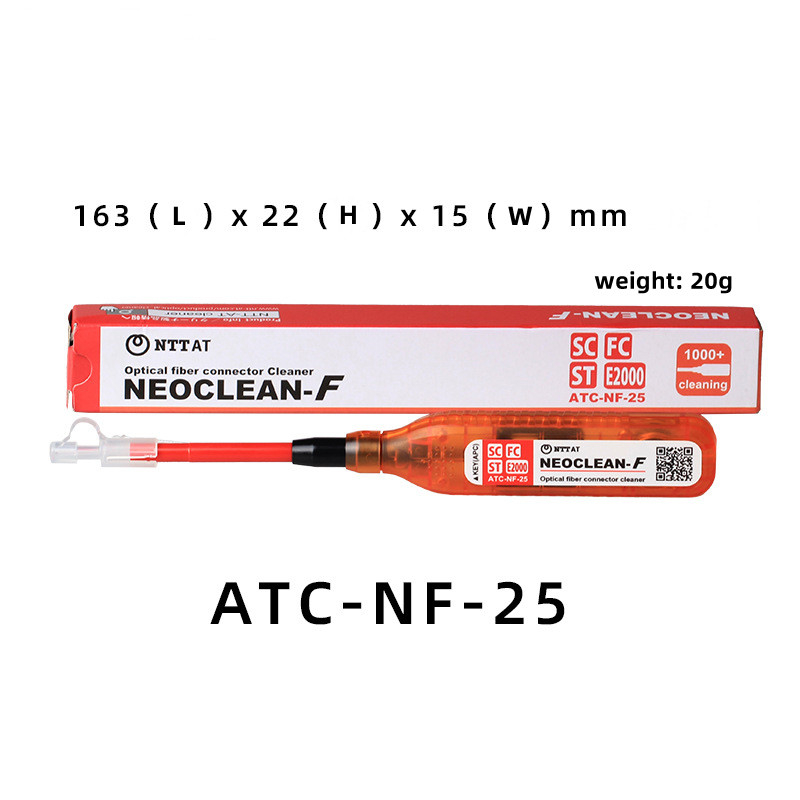 NTT AT NEOCLEAN-F Optical Fiber Connector Cleaner