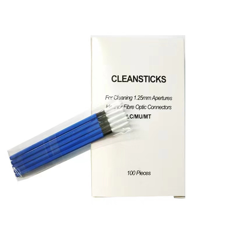 Fiber Optic Cleaning Sticks 1.25mm LC MU Cleaning Swabs